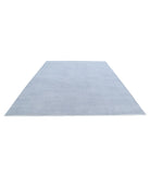 Overdye 8'11'' X 11'6'' Hand-Knotted Wool Rug 8'11'' x 11'6'' (268 X 345) / Grey / Grey