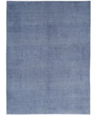 Overdye 8'6'' X 11'8'' Hand-Knotted Wool Rug 8'6'' x 11'8'' (255 X 350) / Grey / Grey