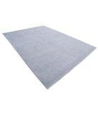 Overdye 8'8'' X 12'0'' Hand-Knotted Wool Rug 8'8'' x 12'0'' (260 X 360) / Grey / Grey