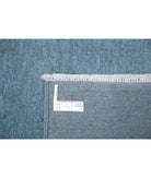 Overdye 8'9'' X 11'9'' Hand-Knotted Wool Rug 8'9'' x 11'9'' (263 X 353) / Blue / Blue