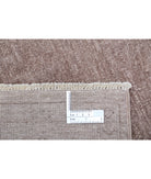 Overdye 3'1'' X 9'10'' Hand-Knotted Wool Rug 3'1'' x 9'10'' (93 X 295) / Taupe / Taupe