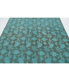 Overdye 6'1'' X 8'4'' Hand-Knotted Wool Rug 6'1'' x 8'4'' (183 X 250) / Green / N/A