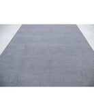 Overdye 8'8'' X 11'5'' Hand-Knotted Wool Rug 8'8'' x 11'5'' (260 X 343) / Grey / Grey