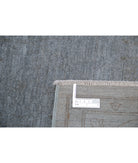 Overdye 3'10'' X 5'11'' Hand-Knotted Wool Rug 3'10'' x 5'11'' (115 X 178) / Grey / Grey