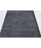 Overdye 3'11'' X 5'8'' Hand-Knotted Wool Rug 3'11'' x 5'8'' (118 X 170) / Grey / Grey