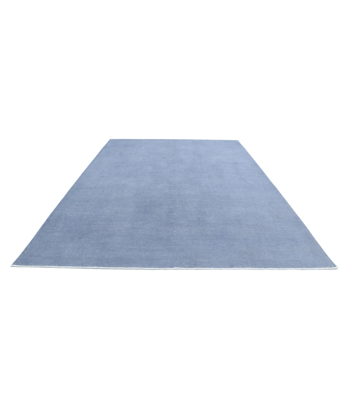 Overdye 8'8'' X 12'1'' Hand-Knotted Wool Rug 8'8'' x 12'1'' (260 X 363) / Grey / Grey