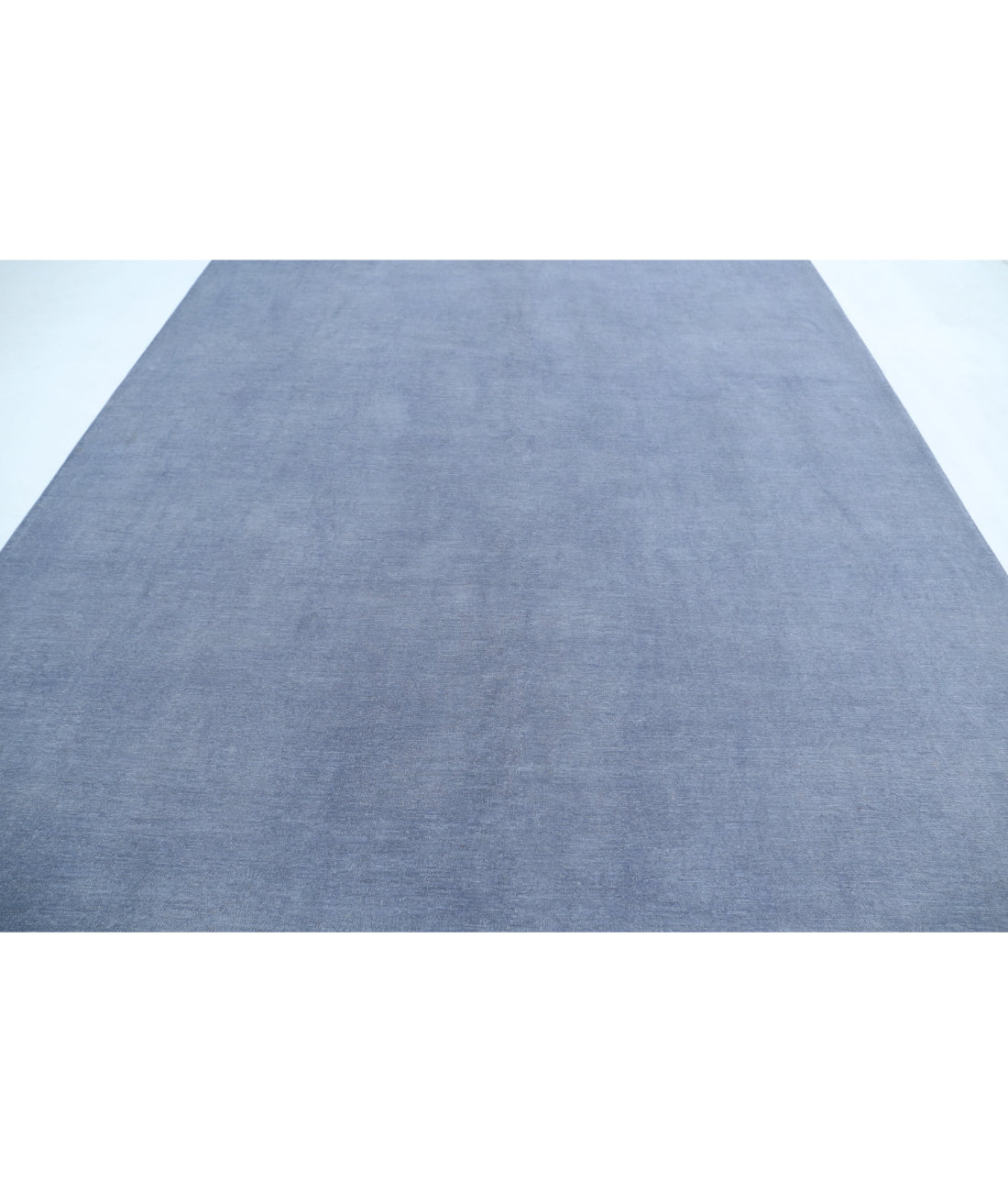 Overdye 8'8'' X 12'1'' Hand-Knotted Wool Rug 8'8'' x 12'1'' (260 X 363) / Grey / Grey