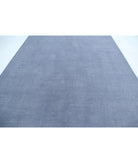 Overdye 8'8'' X 12'1'' Hand-Knotted Wool Rug 8'8'' x 12'1'' (260 X 363) / Grey / Grey