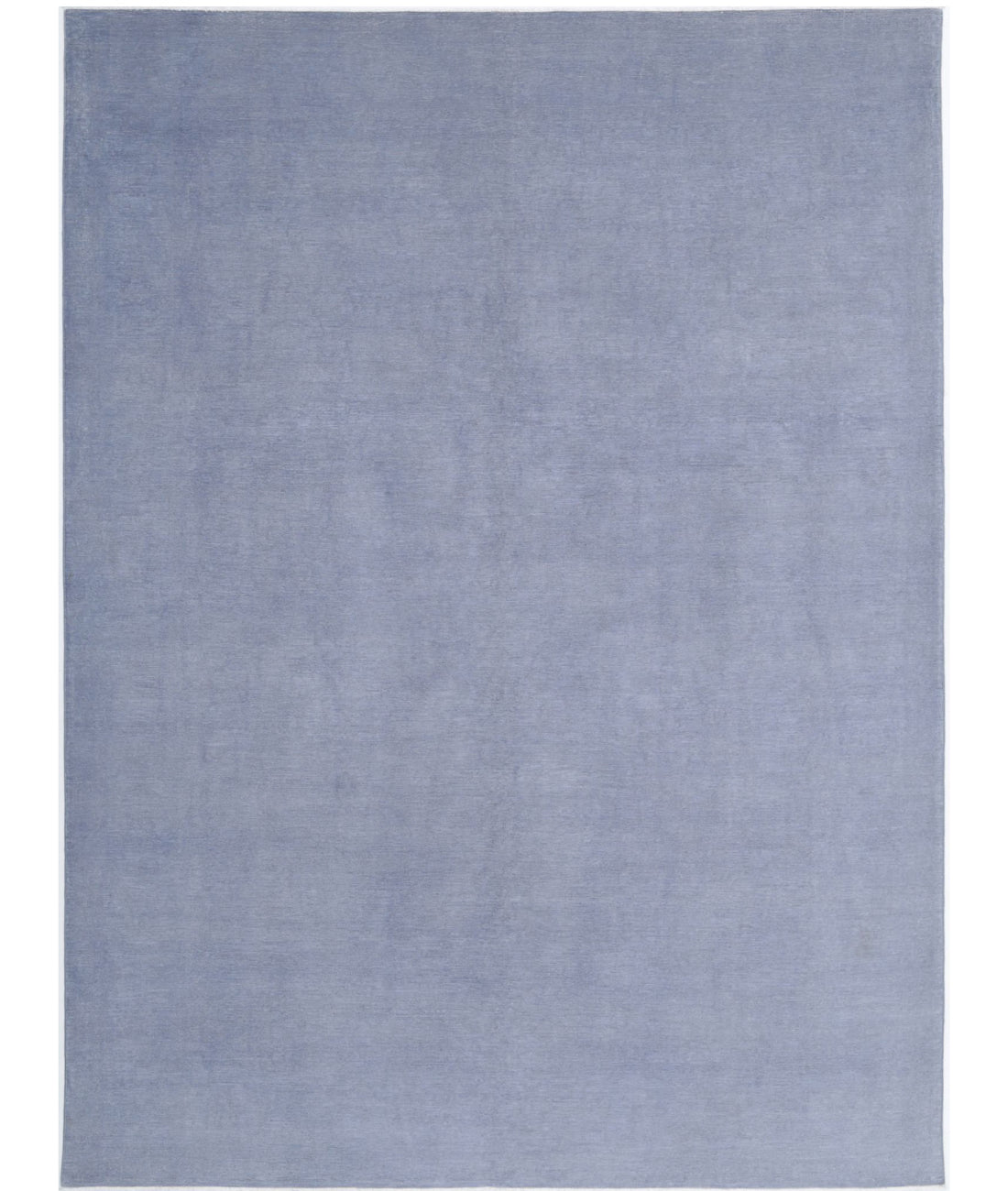 Overdye 8'8'' X 12'1'' Hand-Knotted Wool Rug 8'8'' x 12'1'' (260 X 363) / Grey / Grey