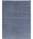 Overdye 8'10'' X 11'9'' Hand-Knotted Wool Rug 8'10'' x 11'9'' (265 X 353) / Grey / Grey