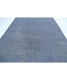 Overdye 8'7'' X 11'11'' Hand-Knotted Wool Rug 8'7'' x 11'11'' (258 X 358) / Grey / Grey