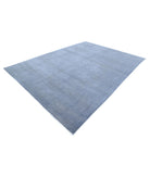 Overdye 8'7'' X 11'11'' Hand-Knotted Wool Rug 8'7'' x 11'11'' (258 X 358) / Grey / Grey