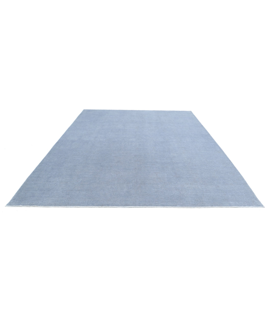 Overdye 8'9'' X 11'6'' Hand-Knotted Wool Rug 8'9'' x 11'6'' (263 X 345) / Grey / Grey