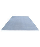 Overdye 8'9'' X 11'6'' Hand-Knotted Wool Rug 8'9'' x 11'6'' (263 X 345) / Grey / Grey