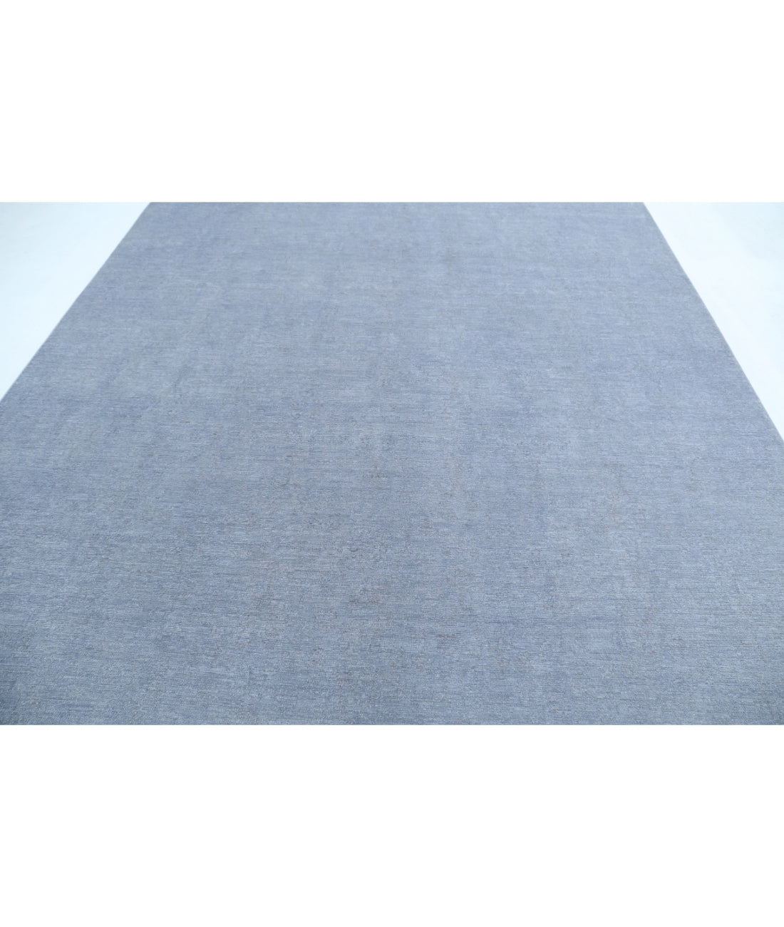 Overdye 8'9'' X 11'6'' Hand-Knotted Wool Rug 8'9'' x 11'6'' (263 X 345) / Grey / Grey