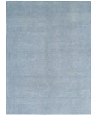 Overdye 8'5'' X 11'6'' Hand-Knotted Wool Rug 8'5'' x 11'6'' (253 X 345) / Grey / Grey