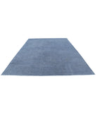 Overdye 8'10'' X 11'10'' Hand-Knotted Wool Rug 8'10'' x 11'10'' (265 X 355) / Grey / Grey