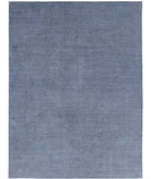 Overdye 8'10'' X 11'10'' Hand-Knotted Wool Rug 8'10'' x 11'10'' (265 X 355) / Grey / Grey