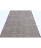 Overdye 4'0'' X 10'10'' Hand-Knotted Wool Rug 4'0'' x 10'10'' (120 X 325) / Grey / Grey