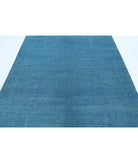 Overdye 5'11'' X 8'3'' Hand-Knotted Wool Rug 5'11'' x 8'3'' (178 X 248) / Blue / N/A