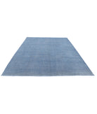 Overdye 7'9'' X 9'7'' Hand-Knotted Wool Rug 7'9'' x 9'7'' (233 X 288) / Grey / Grey