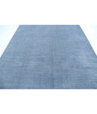 Overdye 7'9'' X 9'7'' Hand-Knotted Wool Rug 7'9'' x 9'7'' (233 X 288) / Grey / Grey