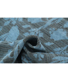 Overdye 5'4'' X 7'8'' Hand-Knotted Wool Rug 5'4'' x 7'8'' (160 X 230) / Blue / Blue