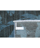 Overdye 5'4'' X 7'8'' Hand-Knotted Wool Rug 5'4'' x 7'8'' (160 X 230) / Blue / Blue