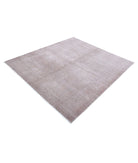 Overdye 5'10'' X 6'6'' Hand-Knotted Wool Rug 5'10'' x 6'6'' (175 X 195) / Taupe / Taupe