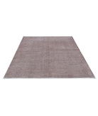 Overdye 5'10'' X 6'6'' Hand-Knotted Wool Rug 5'10'' x 6'6'' (175 X 195) / Taupe / Taupe