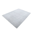 Overdye 6'1'' X 8'4'' Hand-Knotted Wool Rug 6'1'' x 8'4'' (183 X 250) / Grey / Grey