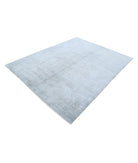 Overdye 6'2'' X 8'1'' Hand-Knotted Wool Rug 6'2'' x 8'1'' (185 X 243) / Grey / Grey