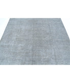 Overdye 6'2'' X 8'1'' Hand-Knotted Wool Rug 6'2'' x 8'1'' (185 X 243) / Grey / Grey