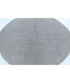 Overdye 6'2'' X 6'0'' Hand-Knotted Wool Rug 6'2'' x 6'0'' (185 X 180) / Grey / Grey