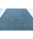 Overdye 8'11'' X 11'9'' Hand-Knotted Wool Rug 8'11'' x 11'9'' (268 X 353) / Blue / Blue