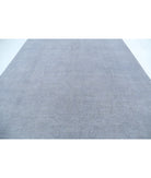 Overdye 9'0'' X 12'4'' Hand-Knotted Wool Rug 9'0'' x 12'4'' (270 X 370) / Grey / Grey