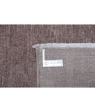 Overdye 6'1'' X 8'4'' Hand-Knotted Wool Rug 6'1'' x 8'4'' (183 X 250) / Taupe / Taupe