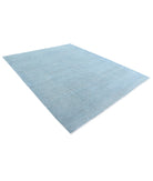 Overdye 7'11'' X 9'11'' Hand-Knotted Wool Rug 7'11'' x 9'11'' (238 X 298) / Blue / Blue