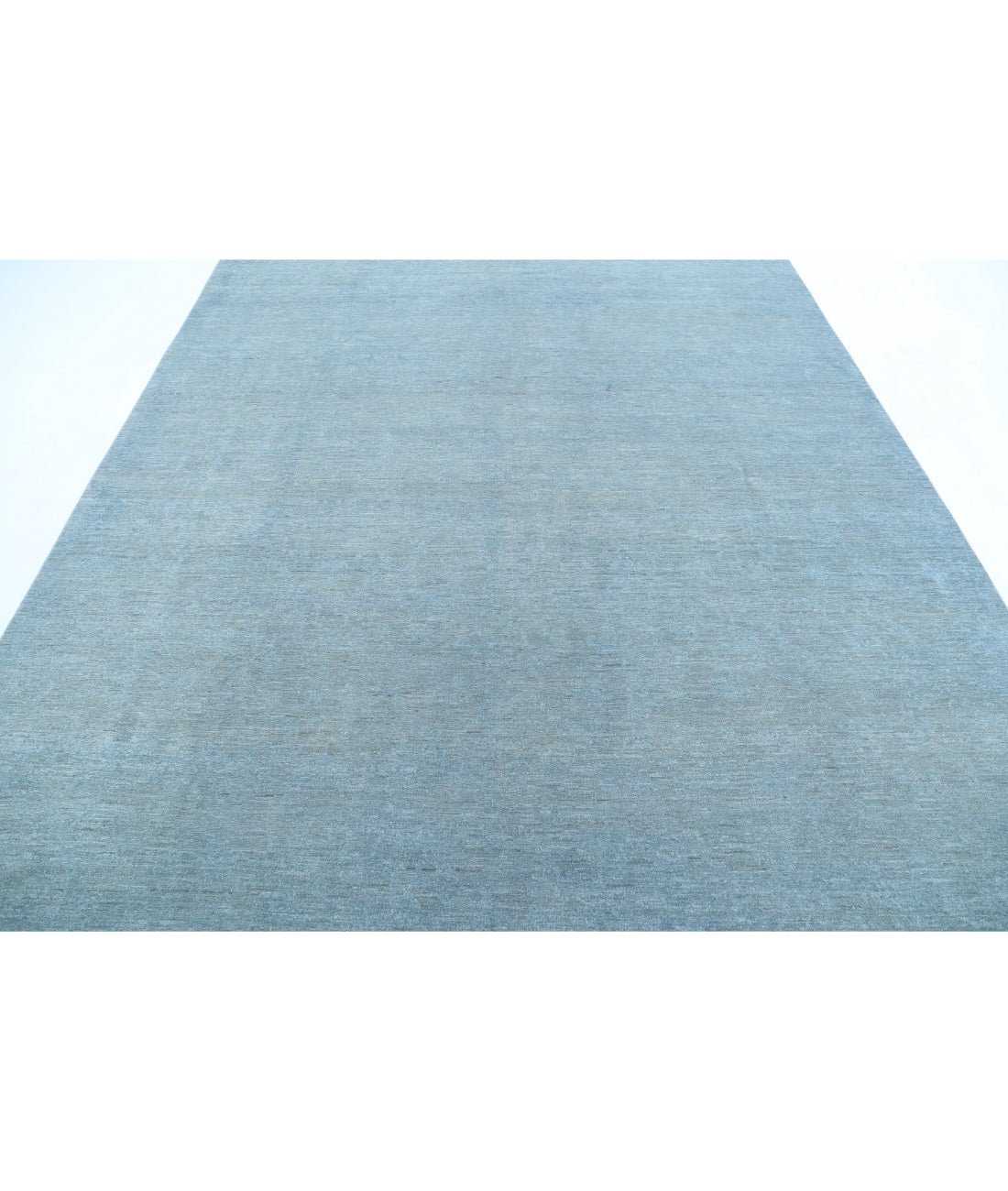 Overdye 7'11'' X 9'11'' Hand-Knotted Wool Rug 7'11'' x 9'11'' (238 X 298) / Blue / Blue