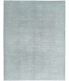 Overdye 9'1'' X 11'10'' Hand-Knotted Wool Rug 9'1'' x 11'10'' (273 X 355) / Grey / N/A