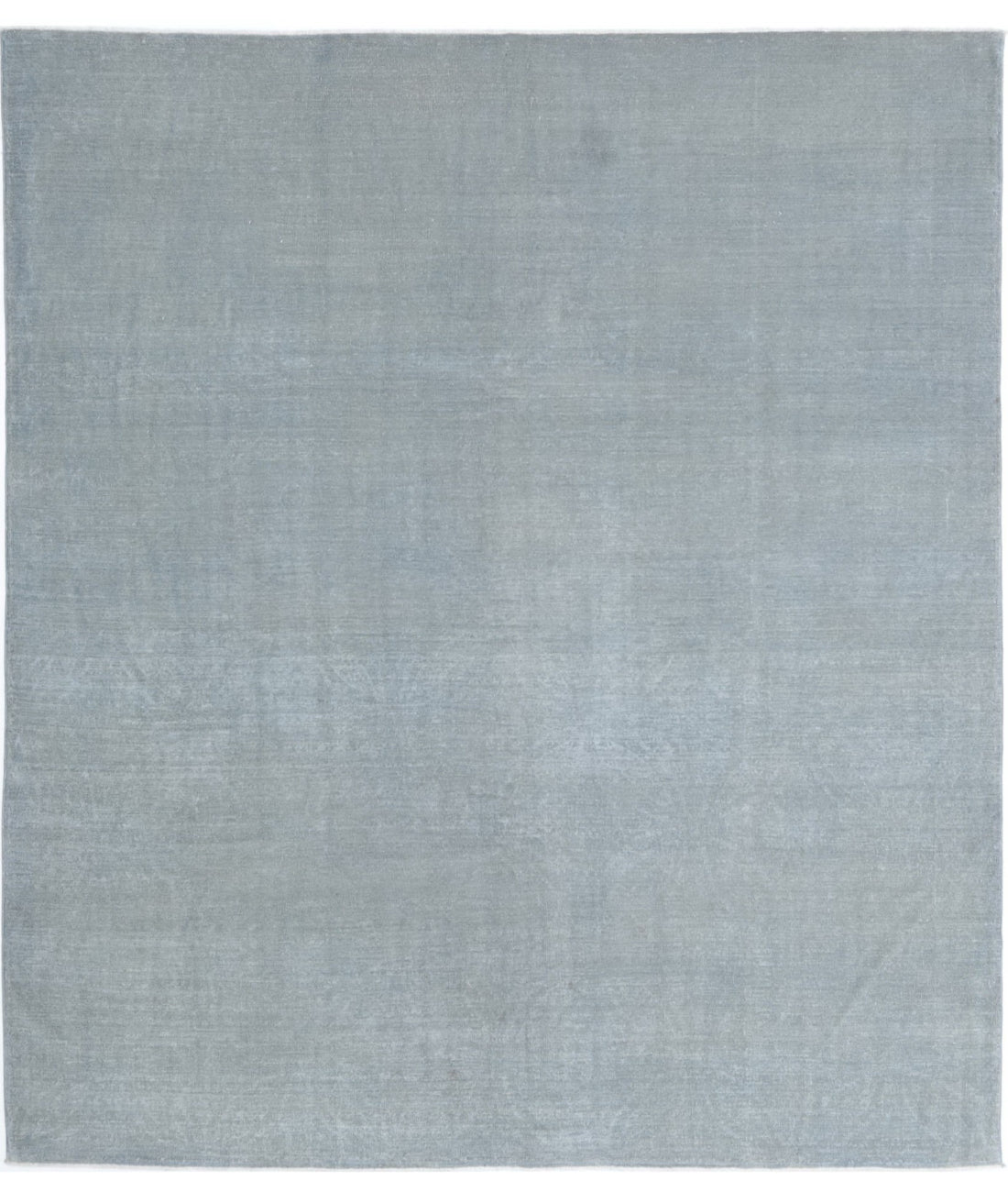 Overdye 7'11'' X 9'2'' Hand-Knotted Wool Rug 7'11'' x 9'2'' (238 X 275) / Grey / Grey