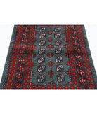 Revival 3'6'' X 4'9'' Hand-Knotted Wool Rug 3'6'' x 4'9'' (105 X 143) / Green / Red