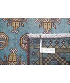 Revival 4'2'' X 5'7'' Hand-Knotted Wool Rug 4'2'' x 5'7'' (125 X 168) / Blue / Gold