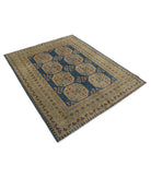 Revival 5'1'' X 6'2'' Hand-Knotted Wool Rug 5'1'' x 6'2'' (153 X 185) / Blue / Green