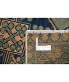 Revival 5'0'' X 6'6'' Hand-Knotted Wool Rug 5'0'' x 6'6'' (150 X 195) / Green / Gold