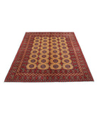 Revival 5'0'' X 6'5'' Hand-Knotted Wool Rug 5'0'' x 6'5'' (150 X 193) / Red / Gold