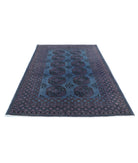 Revival 5'8'' X 8'2'' Hand-Knotted Wool Rug 5'8'' x 8'2'' (170 X 245) / Blue / Purple