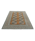 Revival 5'6'' X 7'11'' Hand-Knotted Wool Rug 5'6'' x 7'11'' (165 X 238) / Gold / Ivory