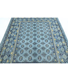 Revival 5'8'' X 7'7'' Hand-Knotted Wool Rug 5'8'' x 7'7'' (170 X 228) / Blue / Green