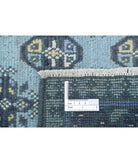 Revival 5'8'' X 7'7'' Hand-Knotted Wool Rug 5'8'' x 7'7'' (170 X 228) / Blue / Green